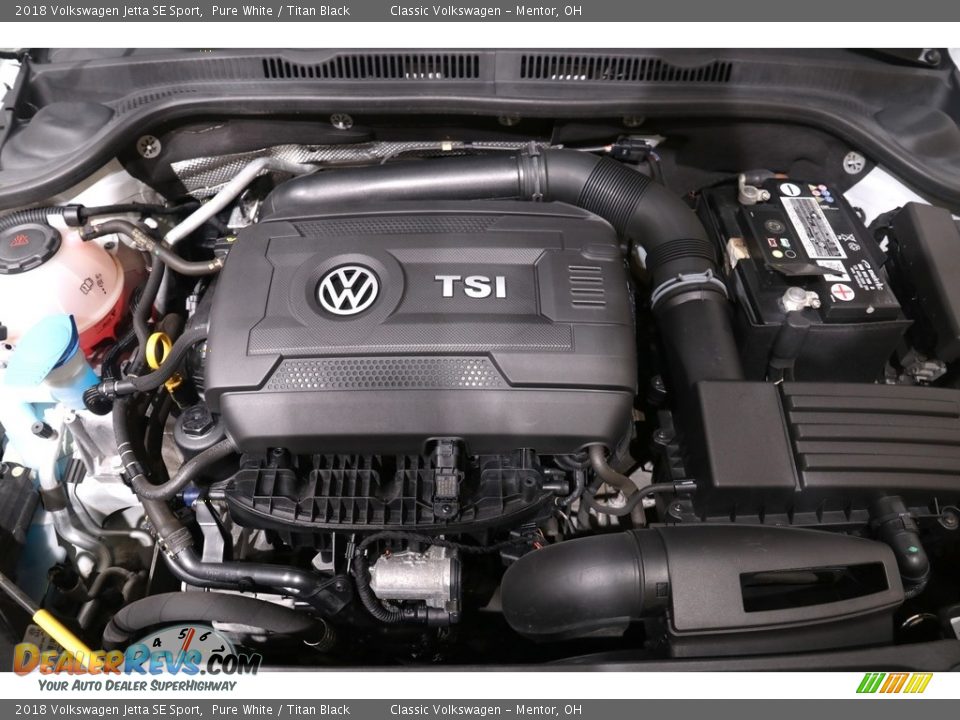 2018 Volkswagen Jetta SE Sport 1.8 Liter TSI Turbocharged DOHC 16-Valve VVT 4 Cylinder Engine Photo #18