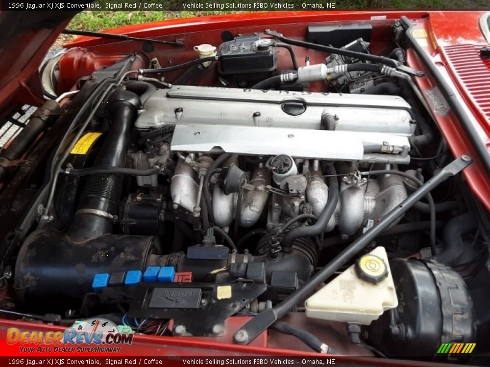 1996 Jaguar XJ XJS Convertible 4.0 Liter DOHC 24-Valve Inline 6 Cylinder Engine Photo #2