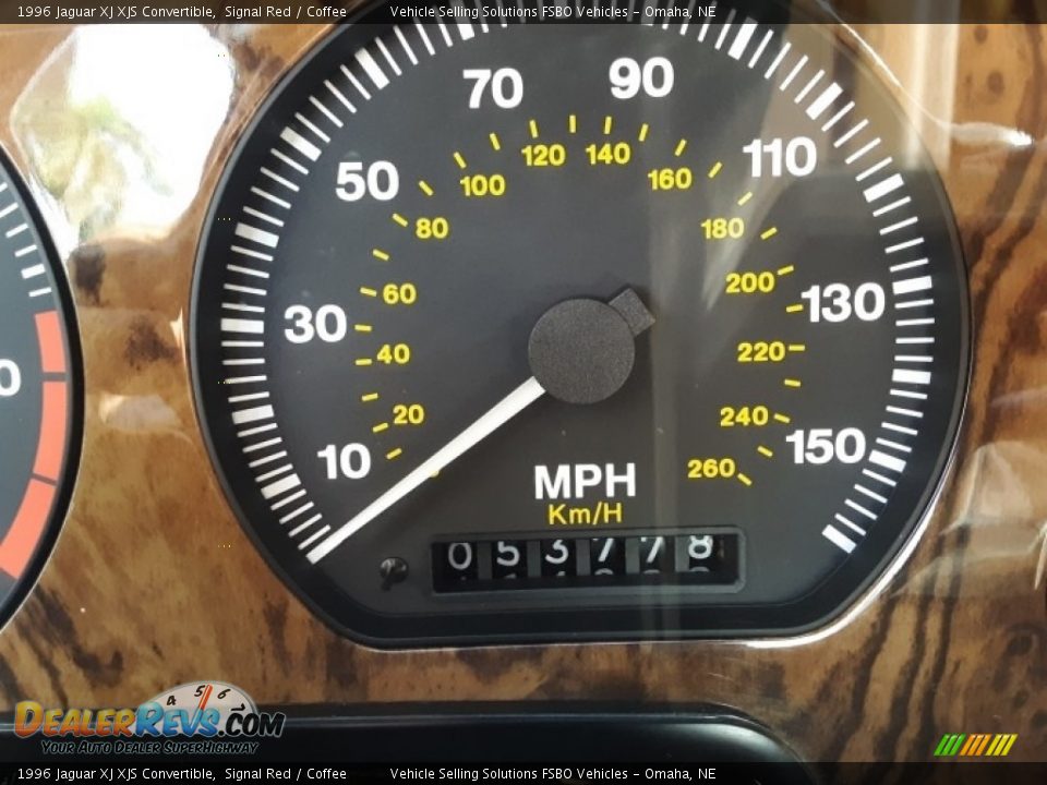 1996 Jaguar XJ XJS Convertible Gauges Photo #13