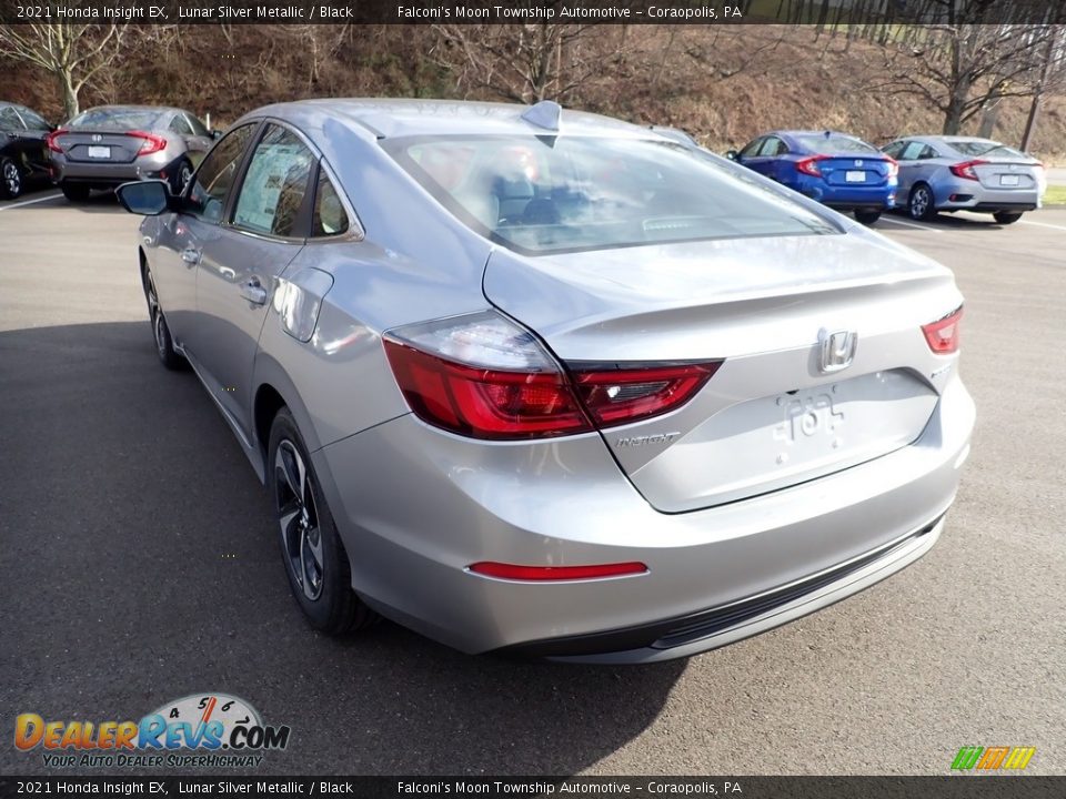 2021 Honda Insight EX Lunar Silver Metallic / Black Photo #3