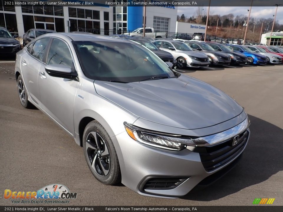 2021 Honda Insight EX Lunar Silver Metallic / Black Photo #6