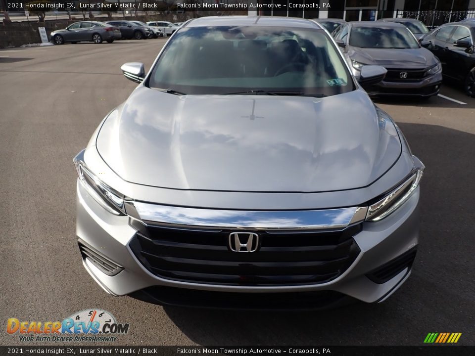 2021 Honda Insight EX Lunar Silver Metallic / Black Photo #7