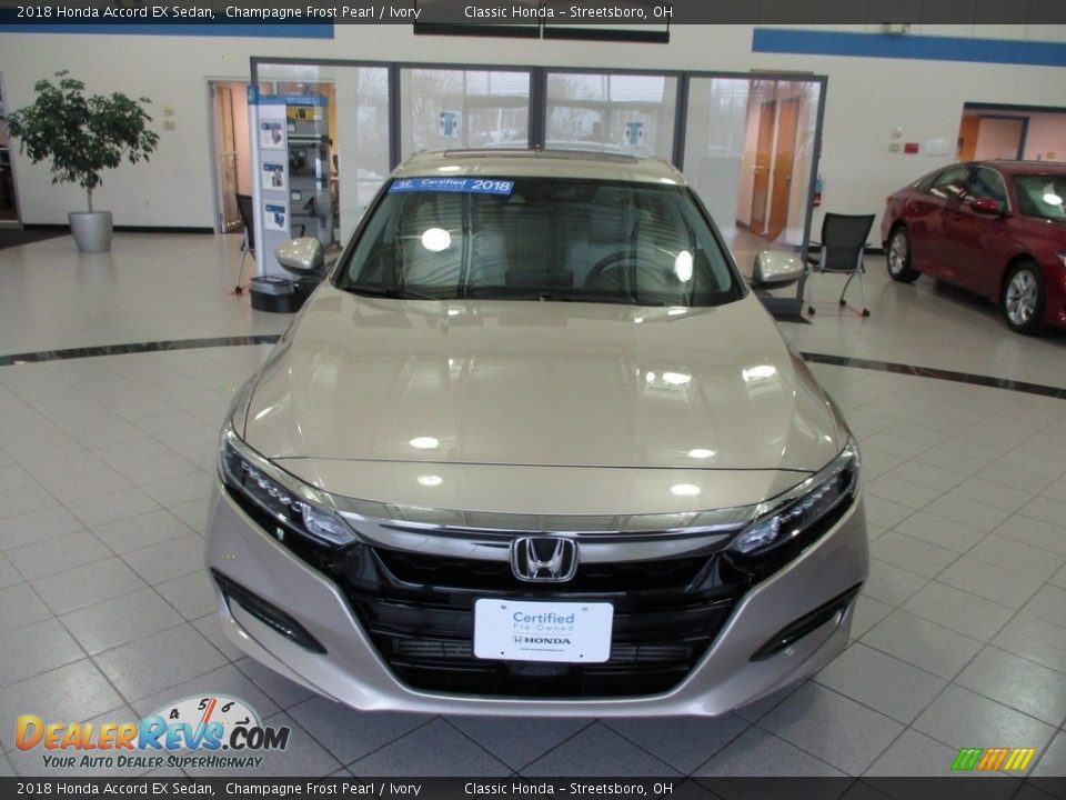 2018 Honda Accord EX Sedan Champagne Frost Pearl / Ivory Photo #2