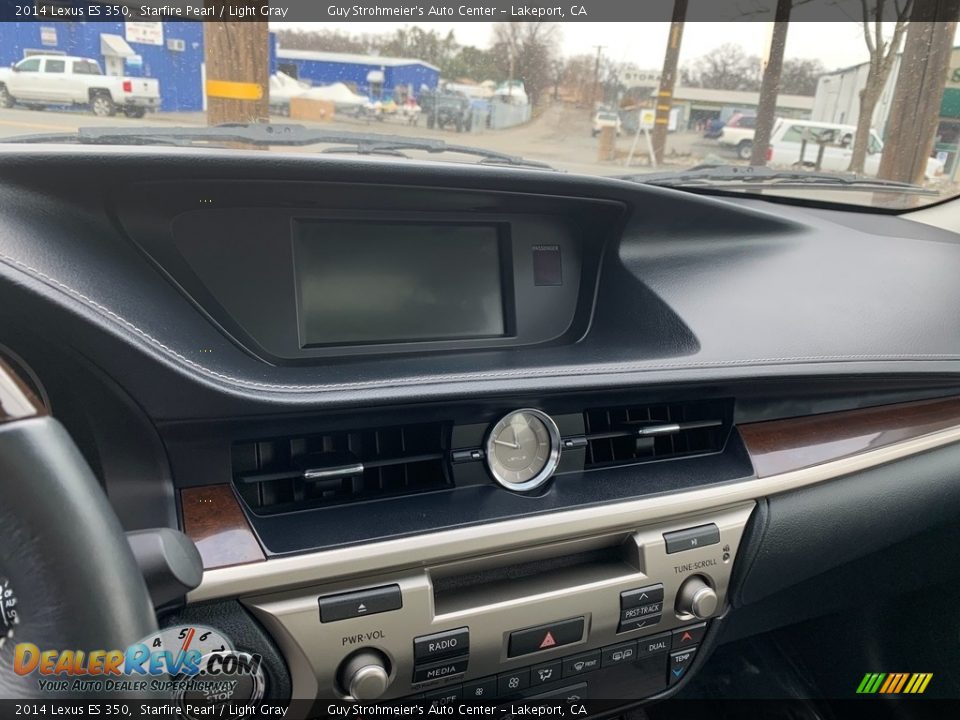 2014 Lexus ES 350 Starfire Pearl / Light Gray Photo #11