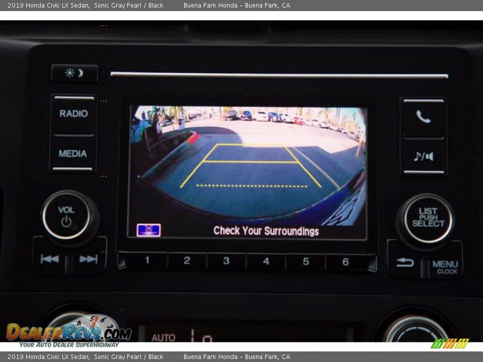 2019 Honda Civic LX Sedan Sonic Gray Pearl / Black Photo #27