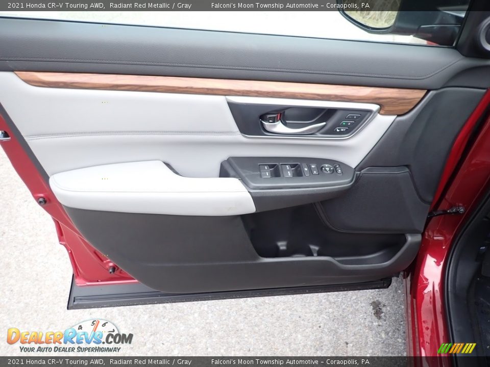 Door Panel of 2021 Honda CR-V Touring AWD Photo #9