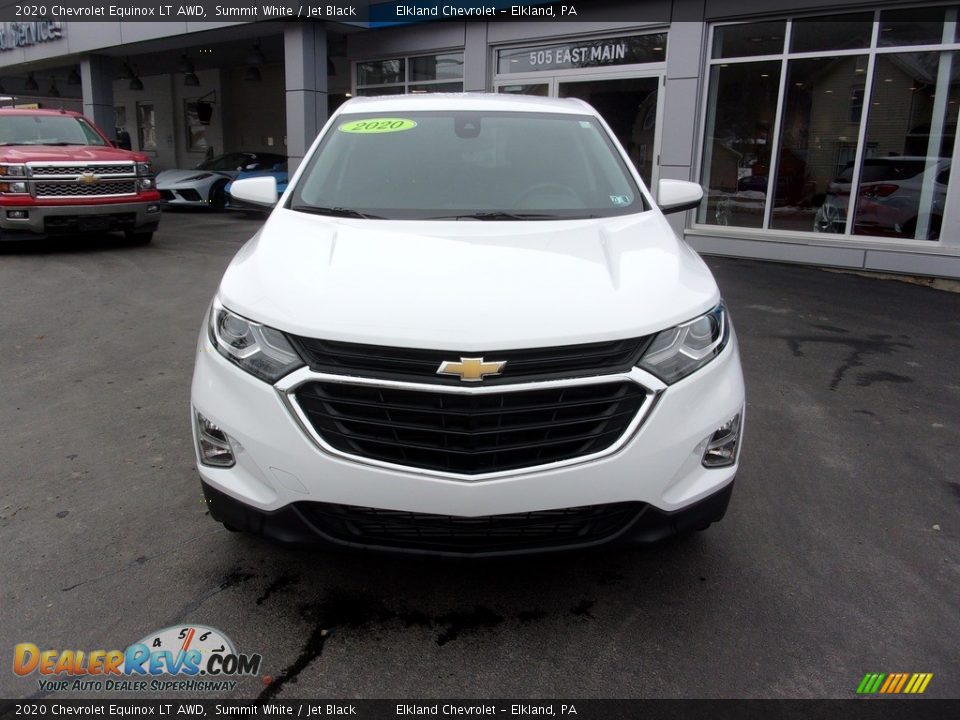 2020 Chevrolet Equinox LT AWD Summit White / Jet Black Photo #2