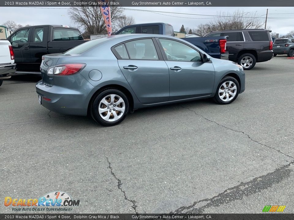 2013 Mazda MAZDA3 i Sport 4 Door Dolphin Gray Mica / Black Photo #1