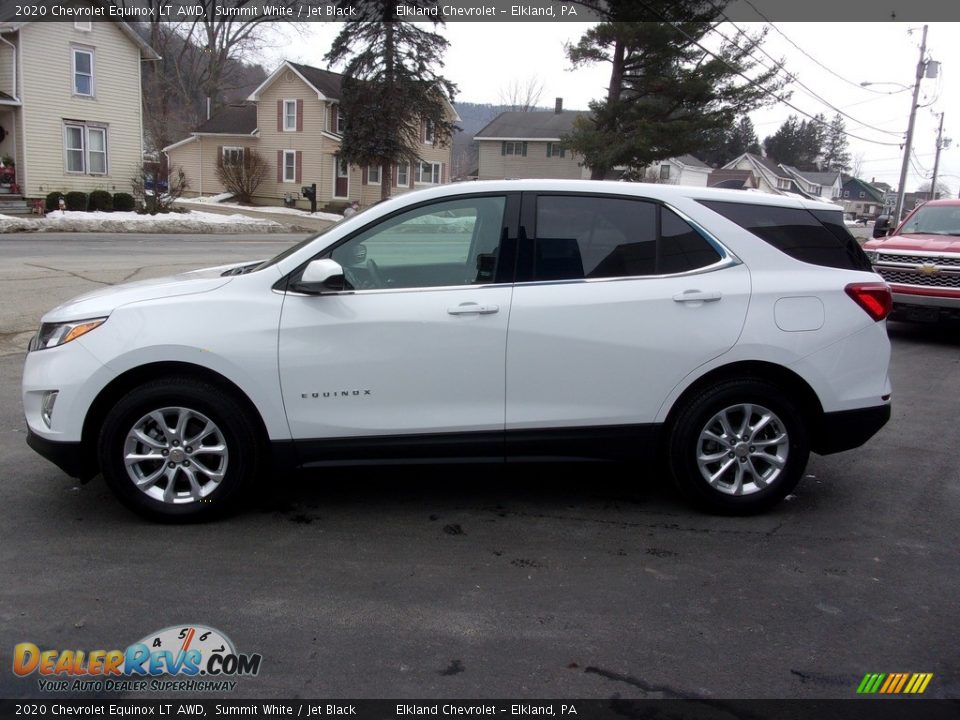 2020 Chevrolet Equinox LT AWD Summit White / Jet Black Photo #8