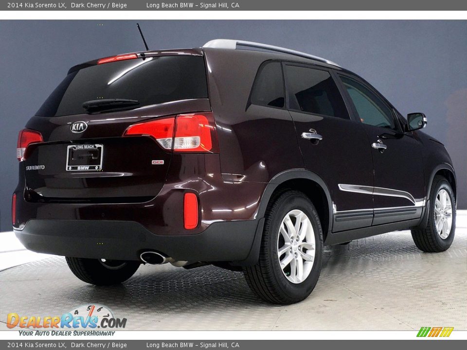 2014 Kia Sorento LX Dark Cherry / Beige Photo #13