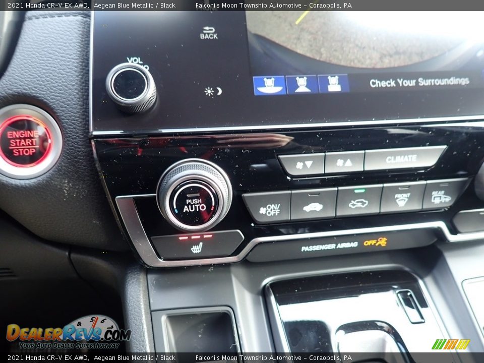 2021 Honda CR-V EX AWD Aegean Blue Metallic / Black Photo #17