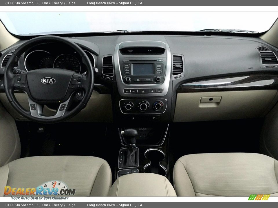 2014 Kia Sorento LX Dark Cherry / Beige Photo #15