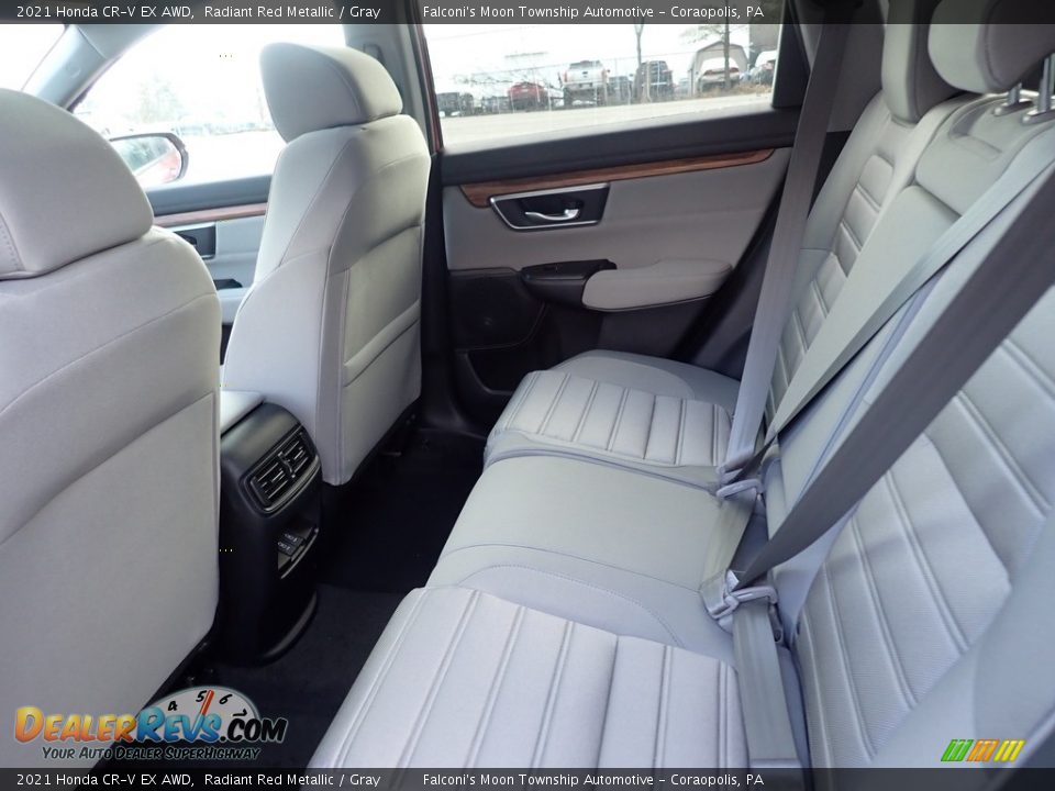 2021 Honda CR-V EX AWD Radiant Red Metallic / Gray Photo #10