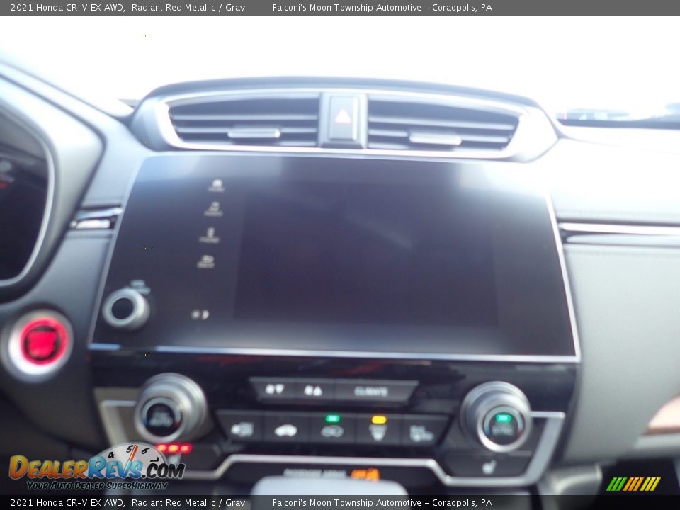 2021 Honda CR-V EX AWD Radiant Red Metallic / Gray Photo #14