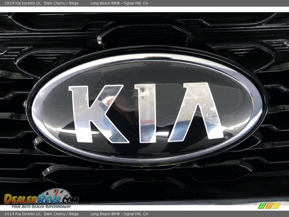 2014 Kia Sorento LX Dark Cherry / Beige Photo #32