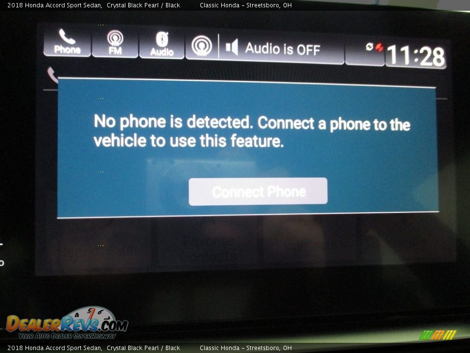 2018 Honda Accord Sport Sedan Crystal Black Pearl / Black Photo #33