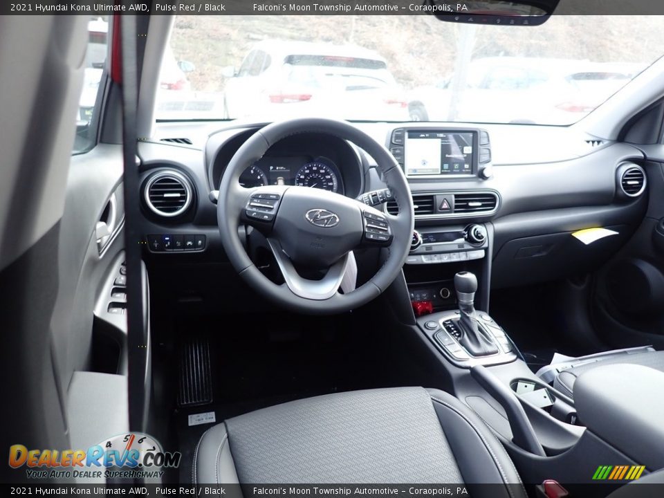 Dashboard of 2021 Hyundai Kona Ultimate AWD Photo #9