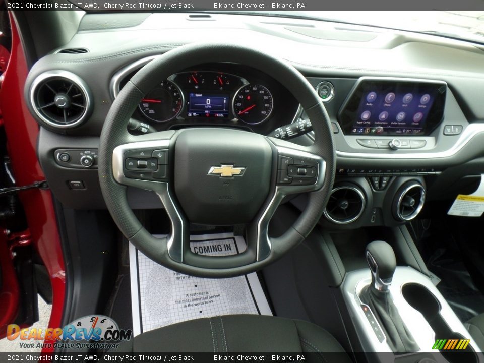 2021 Chevrolet Blazer LT AWD Steering Wheel Photo #18