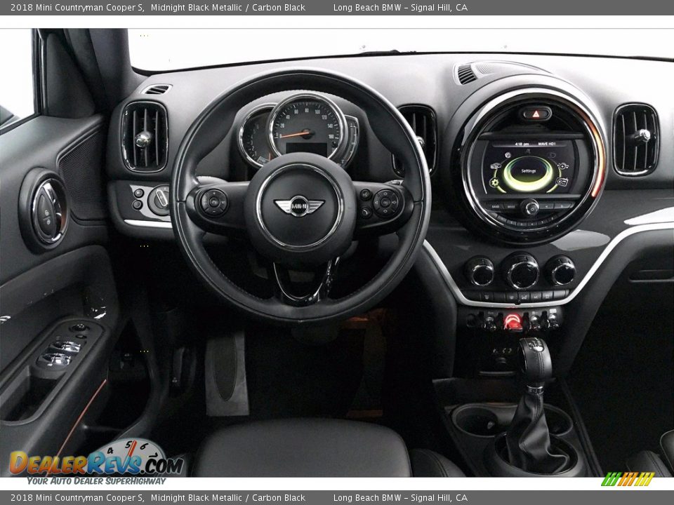 2018 Mini Countryman Cooper S Midnight Black Metallic / Carbon Black Photo #4