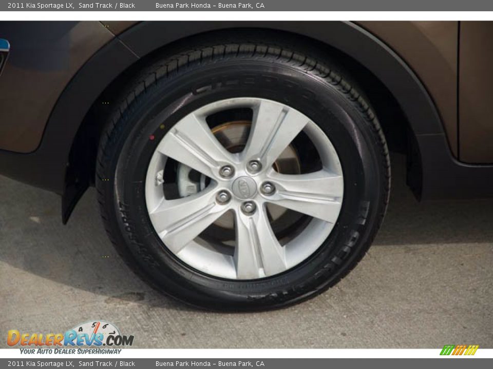 2011 Kia Sportage LX Sand Track / Black Photo #34