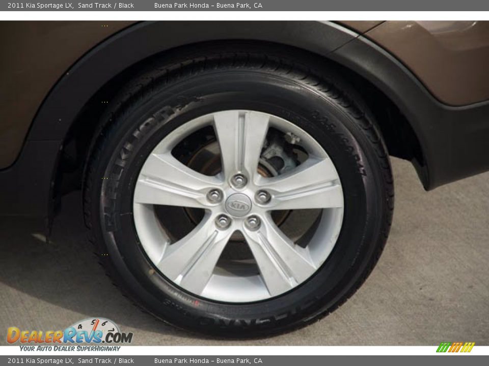 2011 Kia Sportage LX Sand Track / Black Photo #35