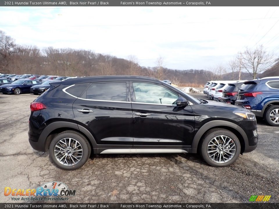 2021 Hyundai Tucson Ulitimate AWD Black Noir Pearl / Black Photo #1