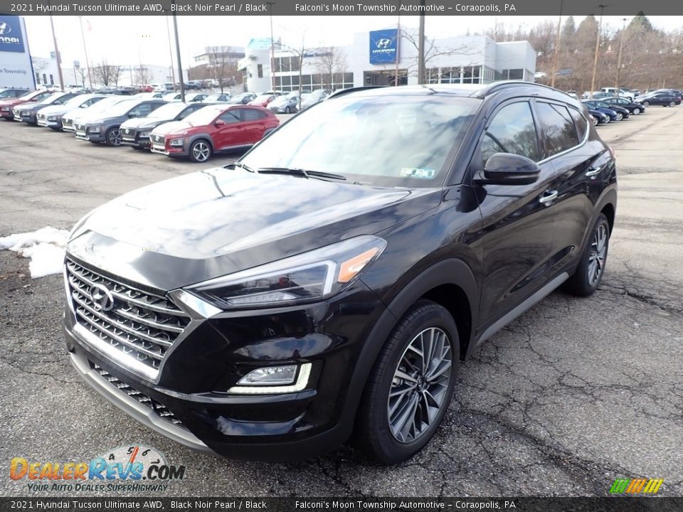 2021 Hyundai Tucson Ulitimate AWD Black Noir Pearl / Black Photo #5