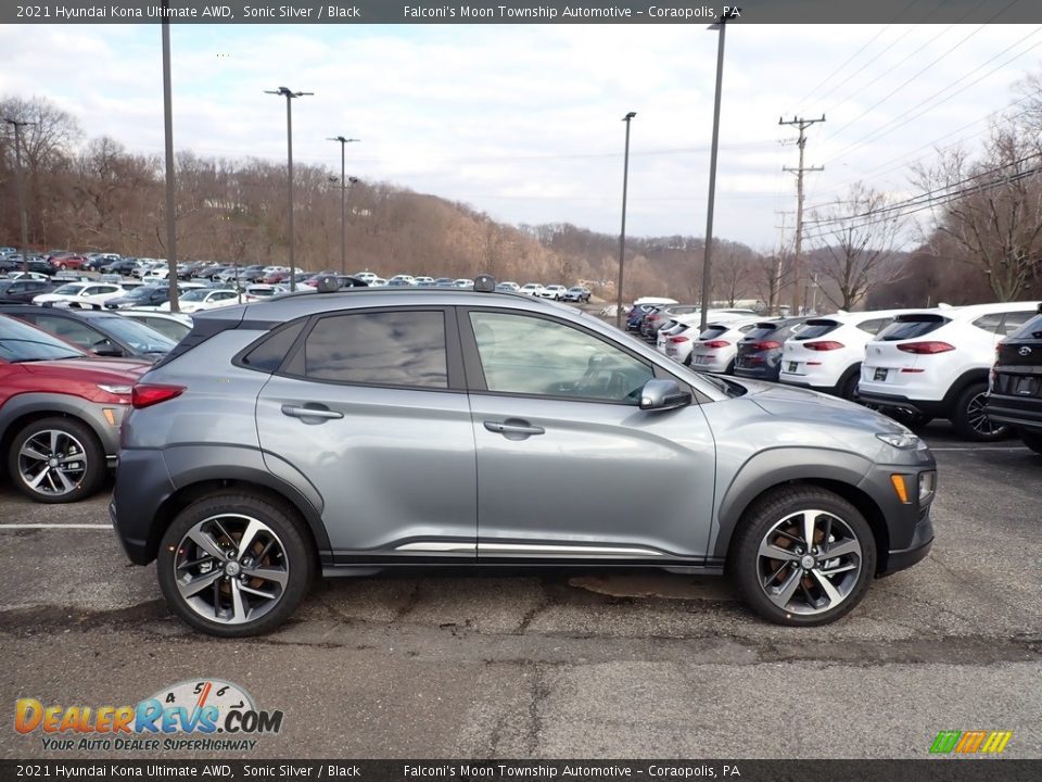 Sonic Silver 2021 Hyundai Kona Ultimate AWD Photo #1