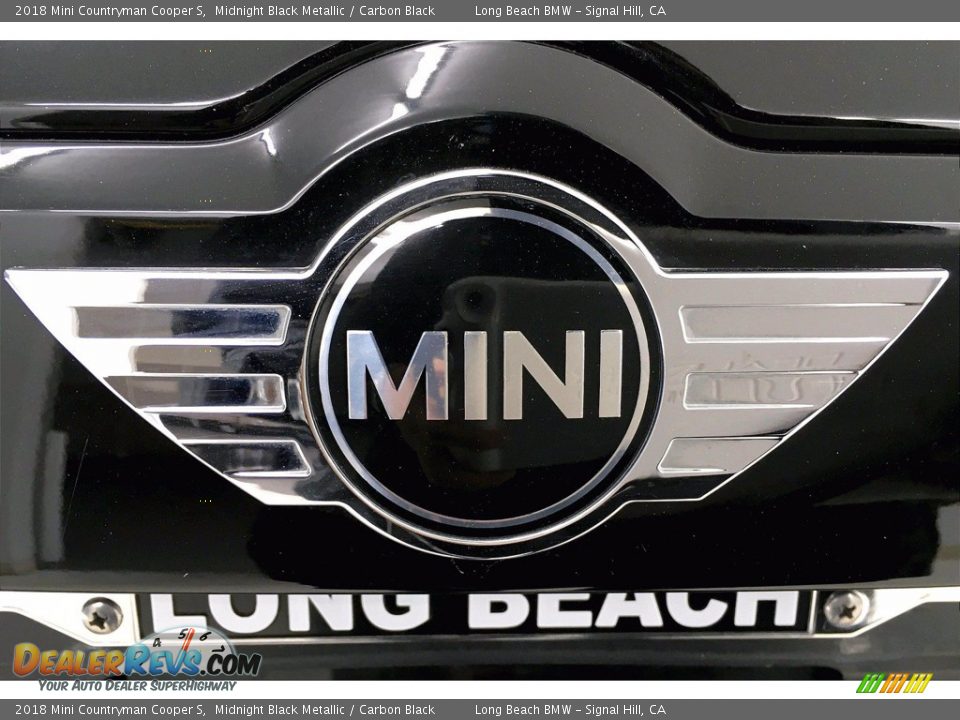 2018 Mini Countryman Cooper S Midnight Black Metallic / Carbon Black Photo #34