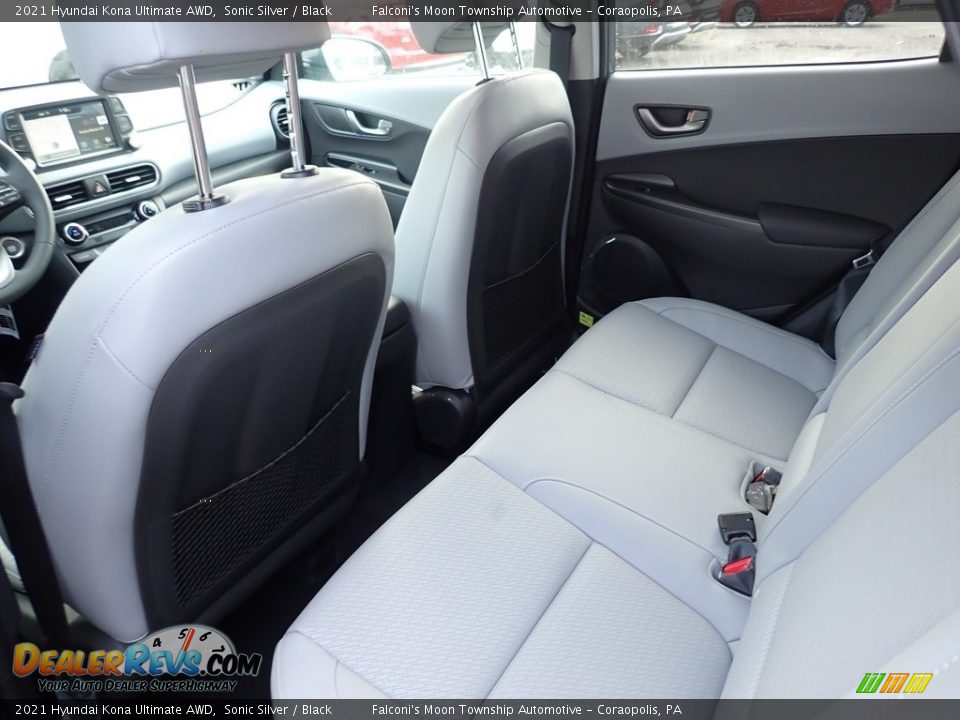 Rear Seat of 2021 Hyundai Kona Ultimate AWD Photo #8