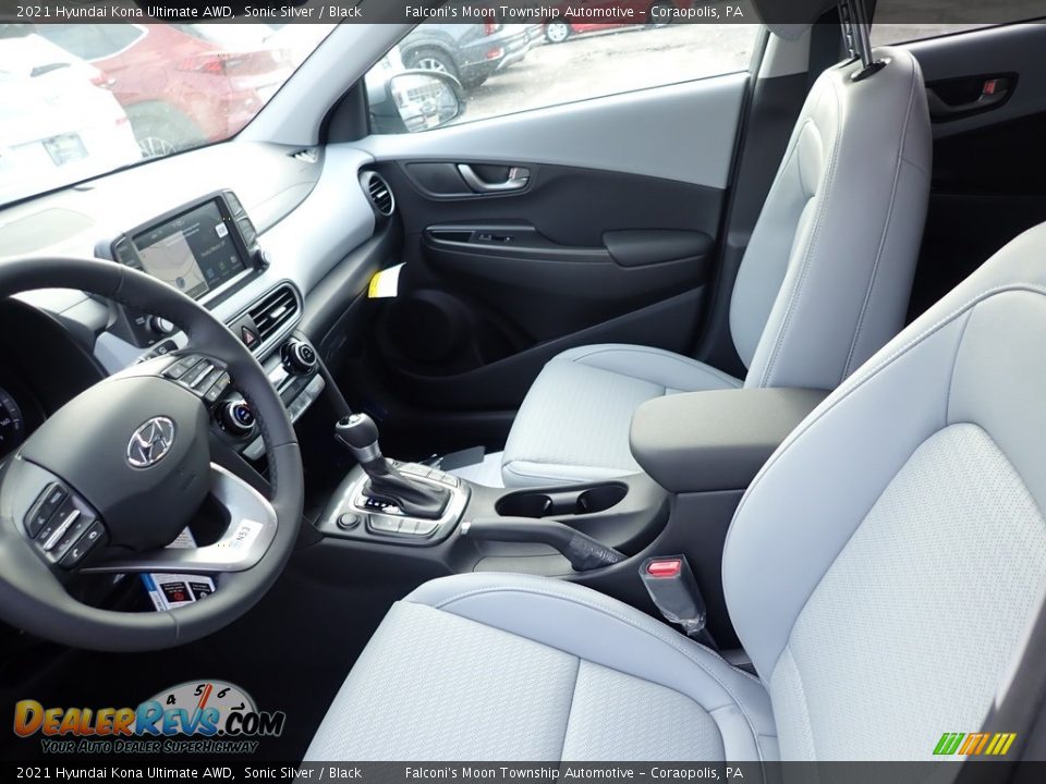 2021 Hyundai Kona Ultimate AWD Sonic Silver / Black Photo #10