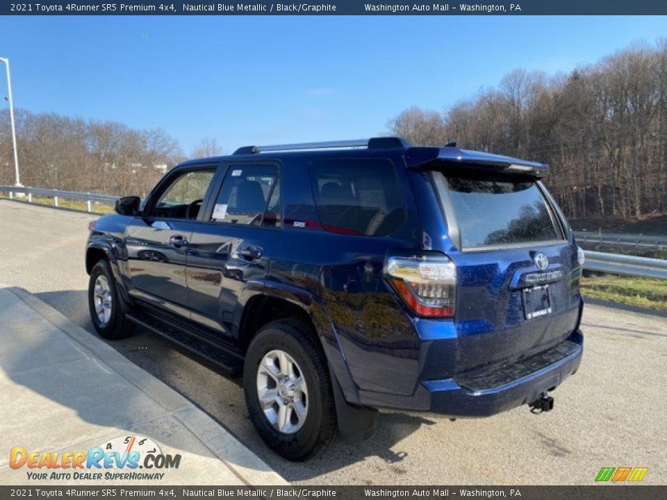 2021 Toyota 4Runner SR5 Premium 4x4 Nautical Blue Metallic / Black/Graphite Photo #2