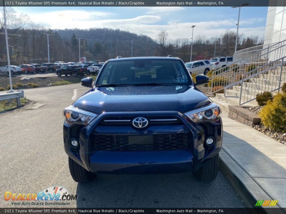 2021 Toyota 4Runner SR5 Premium 4x4 Nautical Blue Metallic / Black/Graphite Photo #12