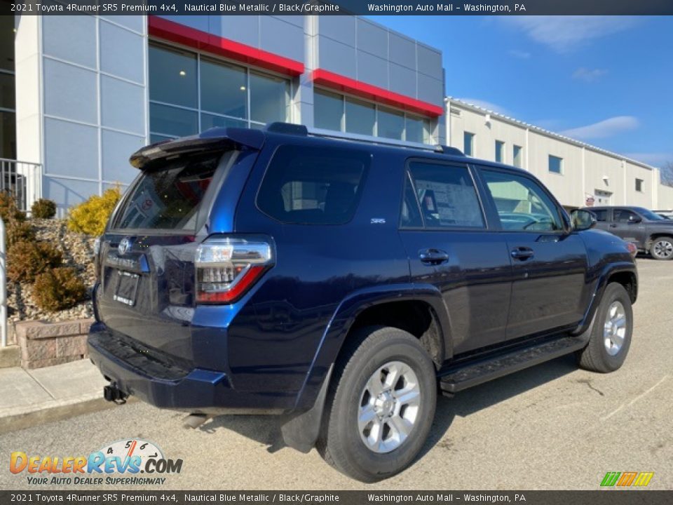 2021 Toyota 4Runner SR5 Premium 4x4 Nautical Blue Metallic / Black/Graphite Photo #14