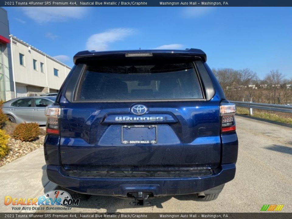 2021 Toyota 4Runner SR5 Premium 4x4 Nautical Blue Metallic / Black/Graphite Photo #15