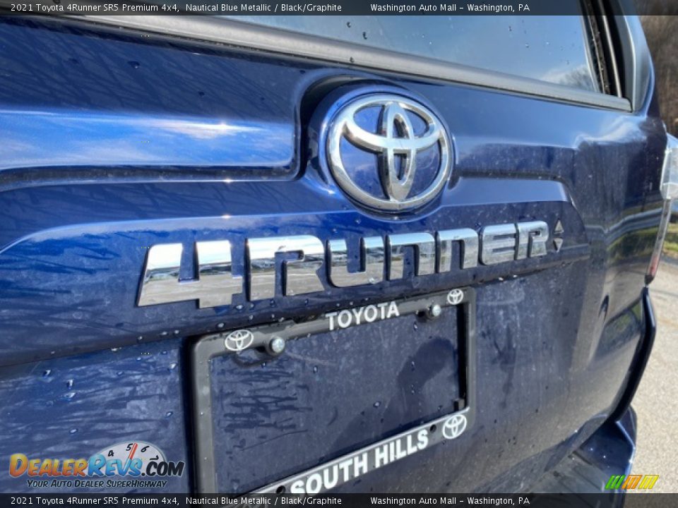 2021 Toyota 4Runner SR5 Premium 4x4 Nautical Blue Metallic / Black/Graphite Photo #24