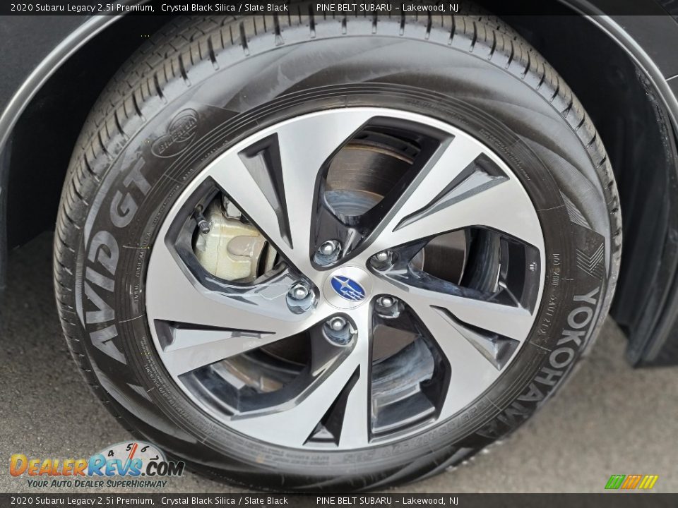 2020 Subaru Legacy 2.5i Premium Crystal Black Silica / Slate Black Photo #22