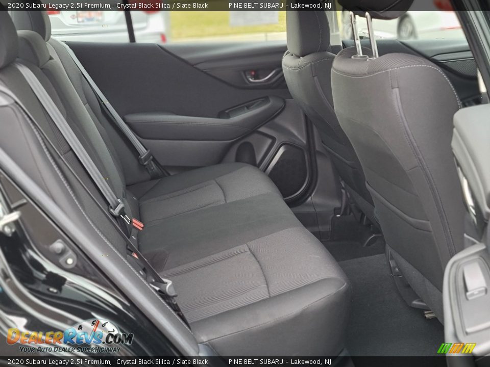 2020 Subaru Legacy 2.5i Premium Crystal Black Silica / Slate Black Photo #27