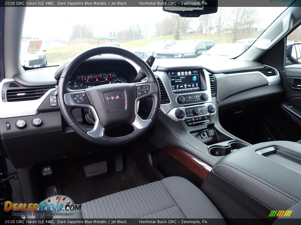 Jet Black Interior - 2018 GMC Yukon SLE 4WD Photo #20
