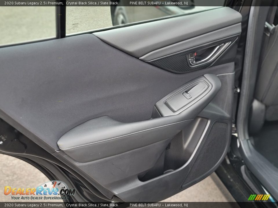 2020 Subaru Legacy 2.5i Premium Crystal Black Silica / Slate Black Photo #32