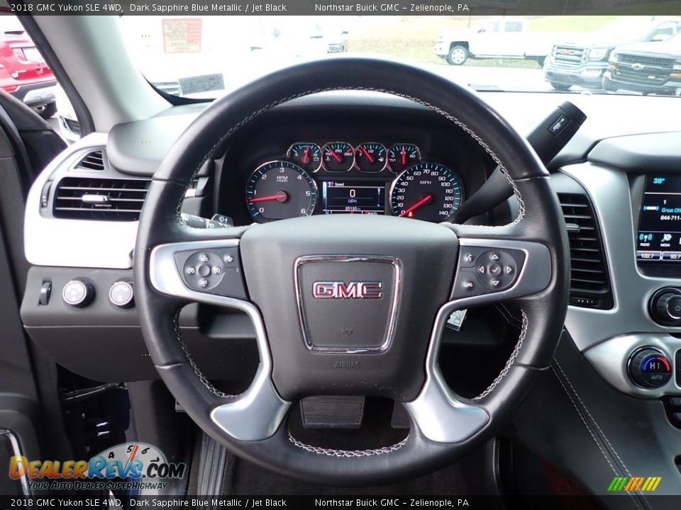 2018 GMC Yukon SLE 4WD Steering Wheel Photo #23