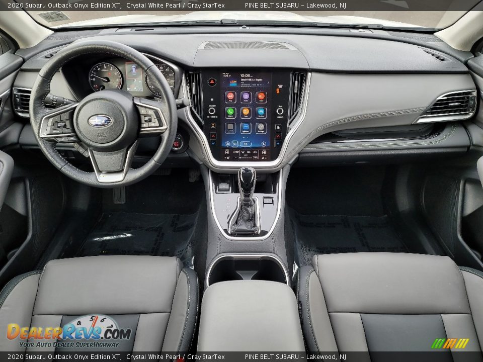 Dashboard of 2020 Subaru Outback Onyx Edition XT Photo #6