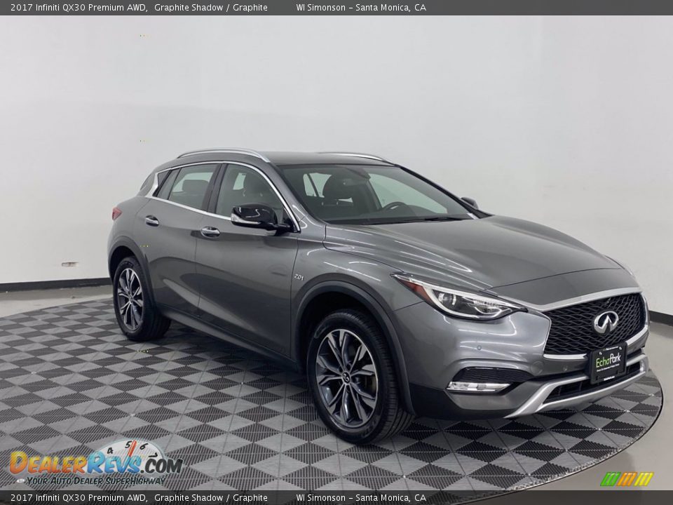 Graphite Shadow 2017 Infiniti QX30 Premium AWD Photo #1