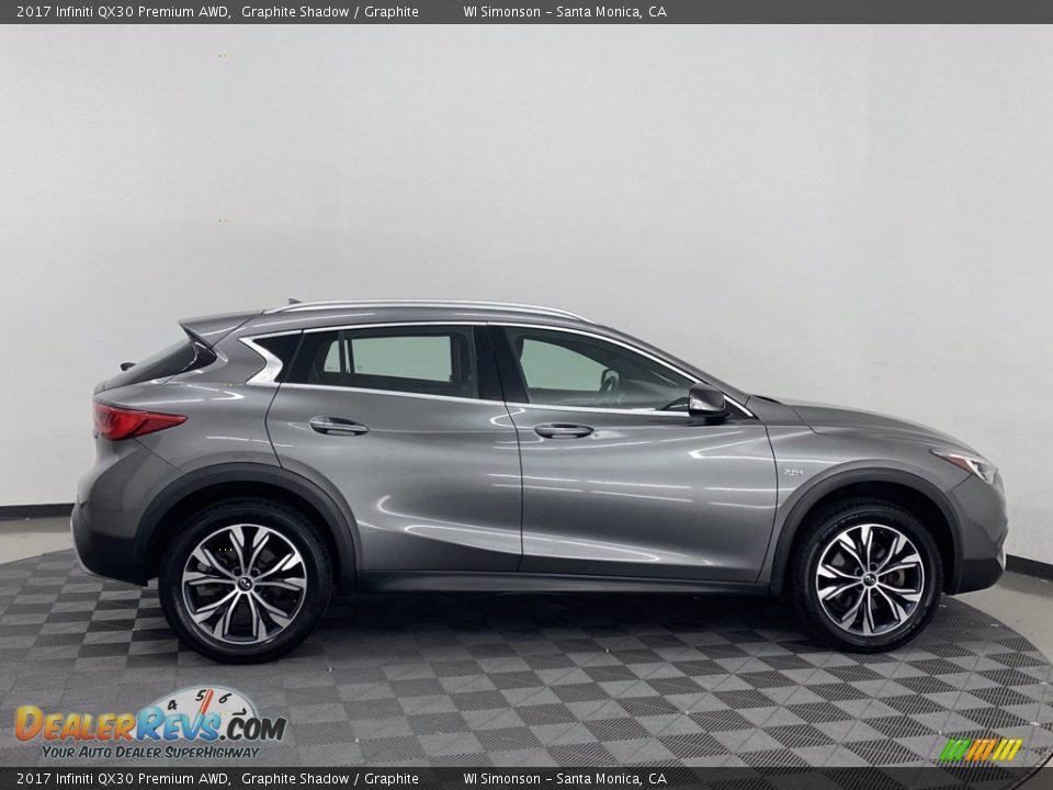 Graphite Shadow 2017 Infiniti QX30 Premium AWD Photo #2