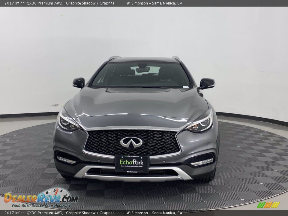 2017 Infiniti QX30 Premium AWD Graphite Shadow / Graphite Photo #3