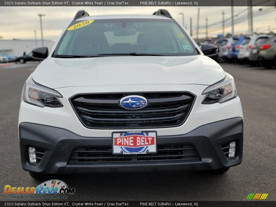 2020 Subaru Outback Onyx Edition XT Crystal White Pearl / Gray StarTex Photo #13