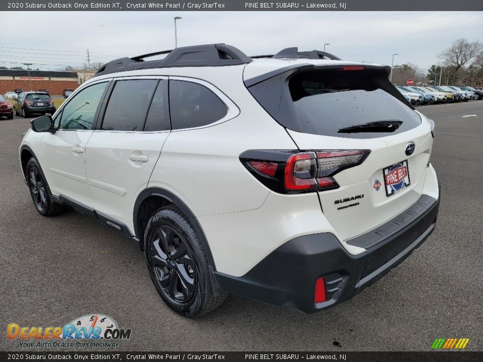 2020 Subaru Outback Onyx Edition XT Crystal White Pearl / Gray StarTex Photo #18