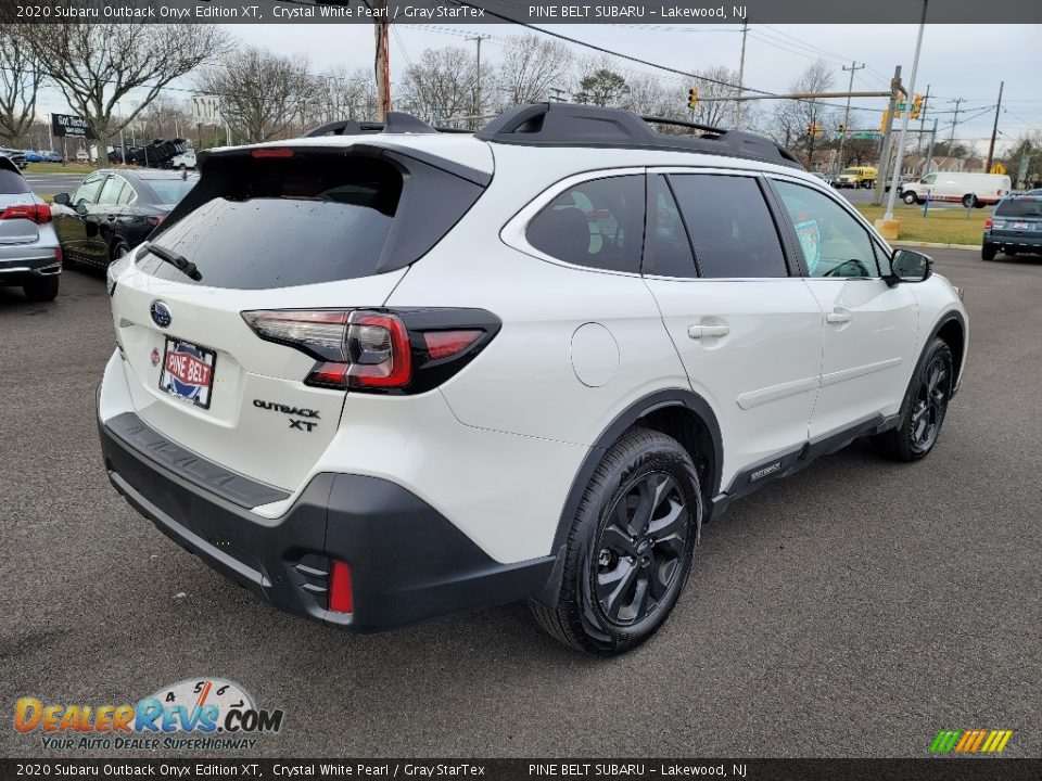 2020 Subaru Outback Onyx Edition XT Crystal White Pearl / Gray StarTex Photo #20