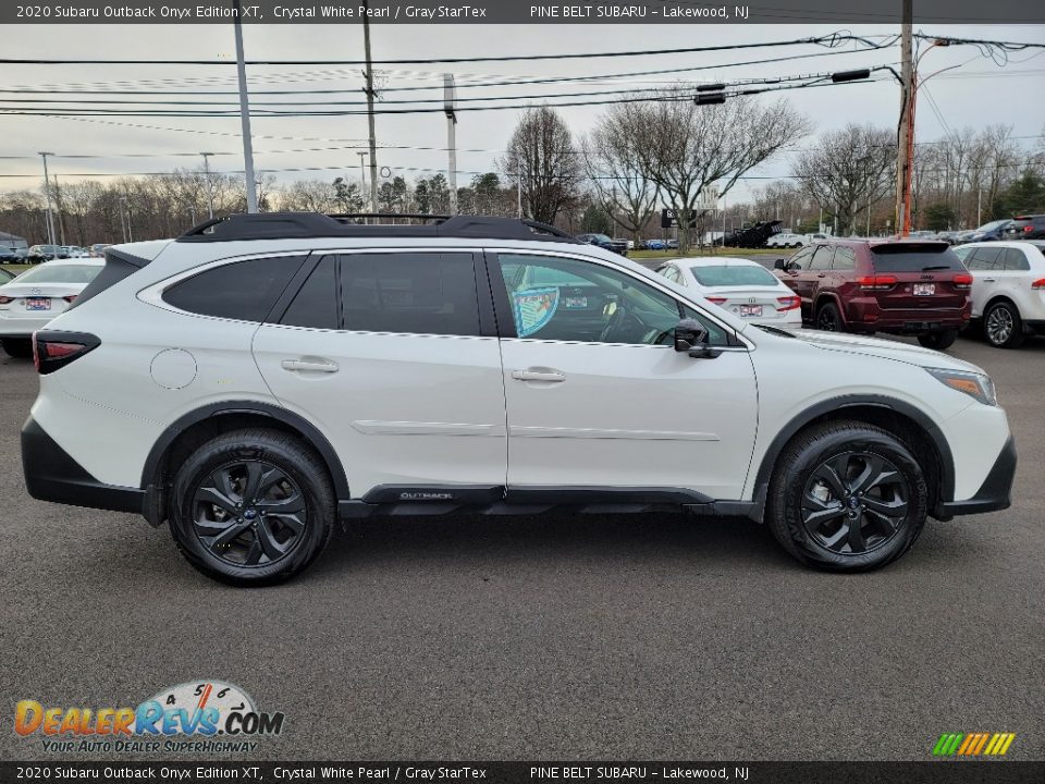 2020 Subaru Outback Onyx Edition XT Crystal White Pearl / Gray StarTex Photo #21