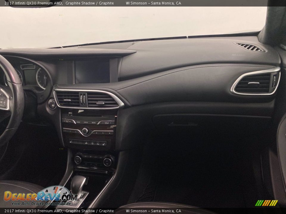 Dashboard of 2017 Infiniti QX30 Premium AWD Photo #16